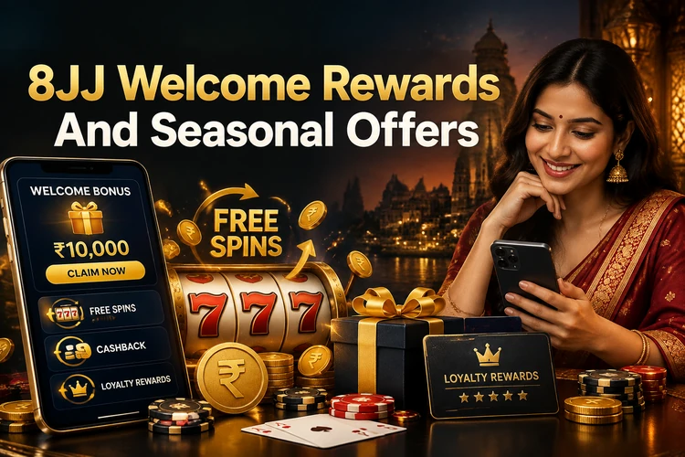 8JJ Welcome Rewards And Seasonal Casino Offers